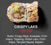 Crispy Laks Kaburimaki (8 stk)