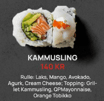 Kammusling Kaburimaki (8 stk)