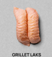 Grillet Laks Nigiri (2 stk)